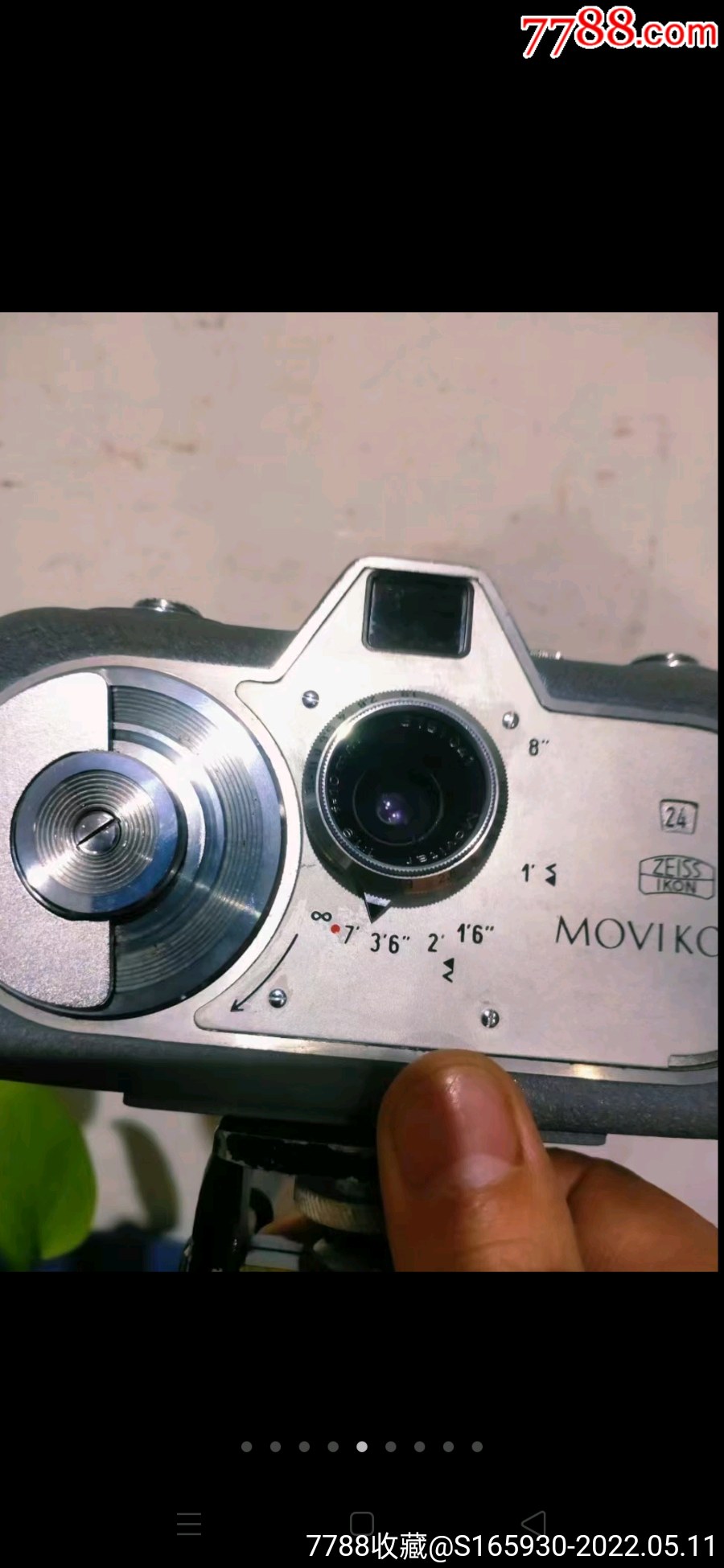 二战时期德国蔡依康zeissikonagstuttgart8mm胶片