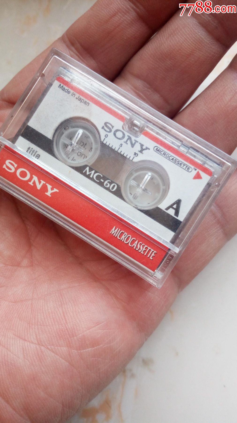索尼袖珍磁带