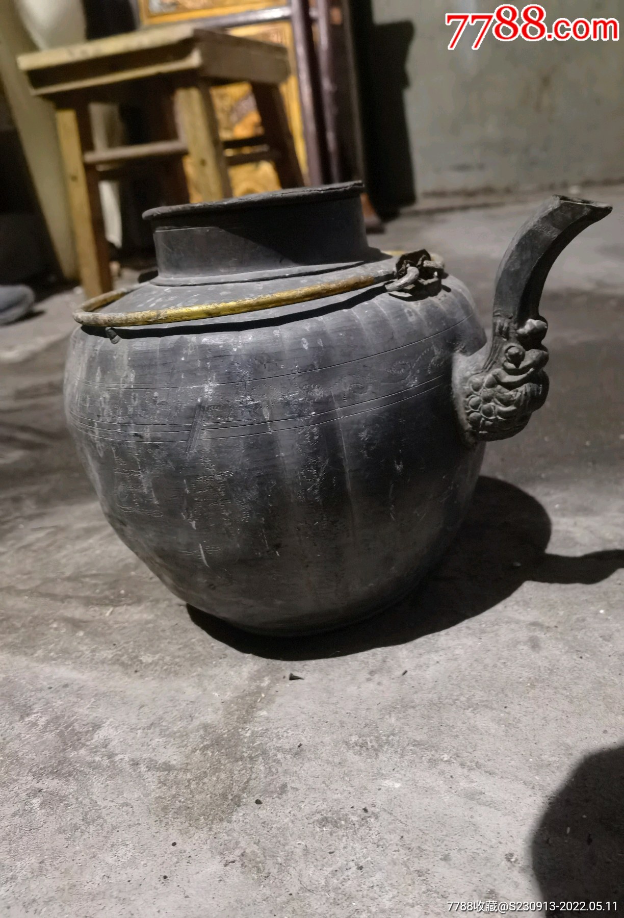 "商品>>>>商店【苍南老物件收藏】"锡壶
