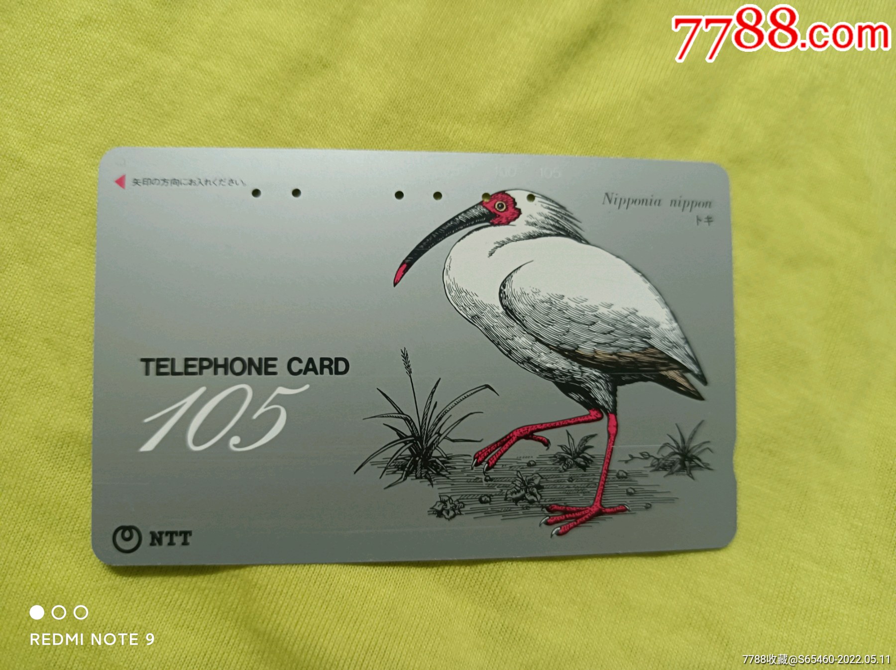 日本磁卡田村卡朱鹮旧卡_价格1元_第1张_7788收藏__收藏热线