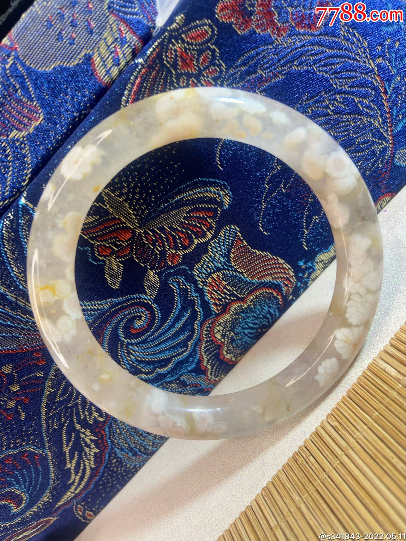 新出品）樱花玛瑙バングル手镯 - バングル/リストバンド