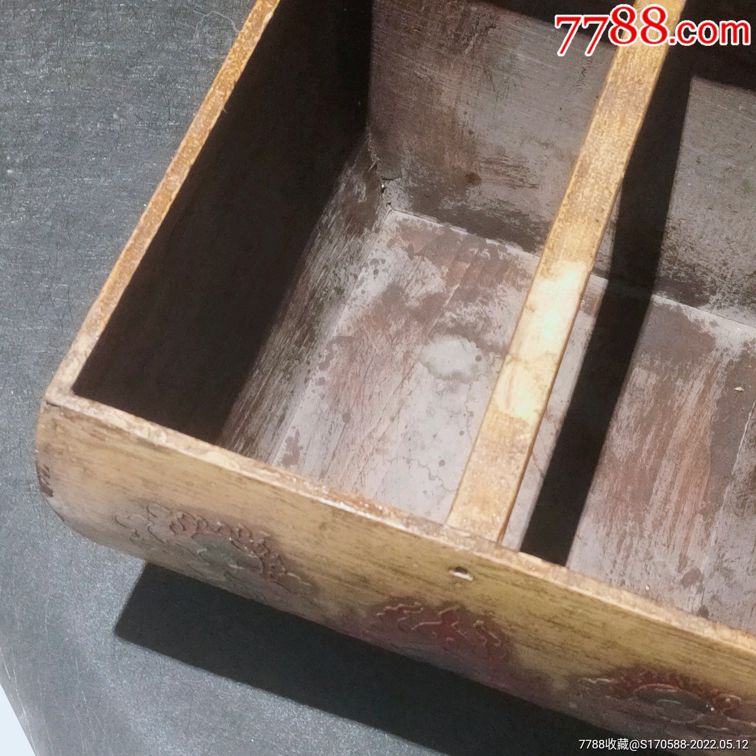 漆描花四方米斗漆描花四方米斗描花工艺精美手感强特具民族风格适合