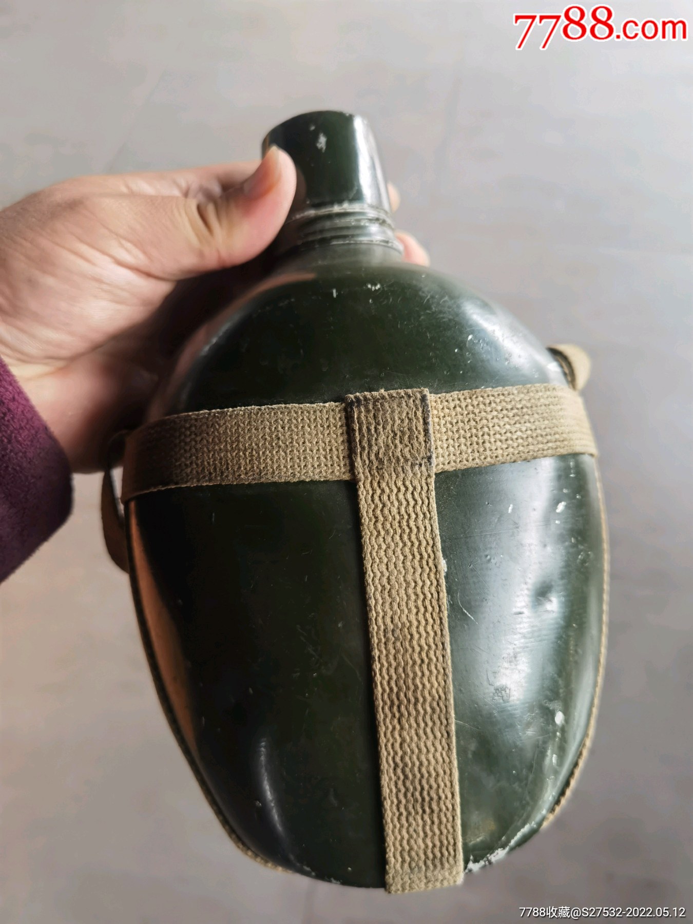 带保温套【品很好】9品￥6099六十年代玉鸟牌青岛钢精制品厂水壶_天