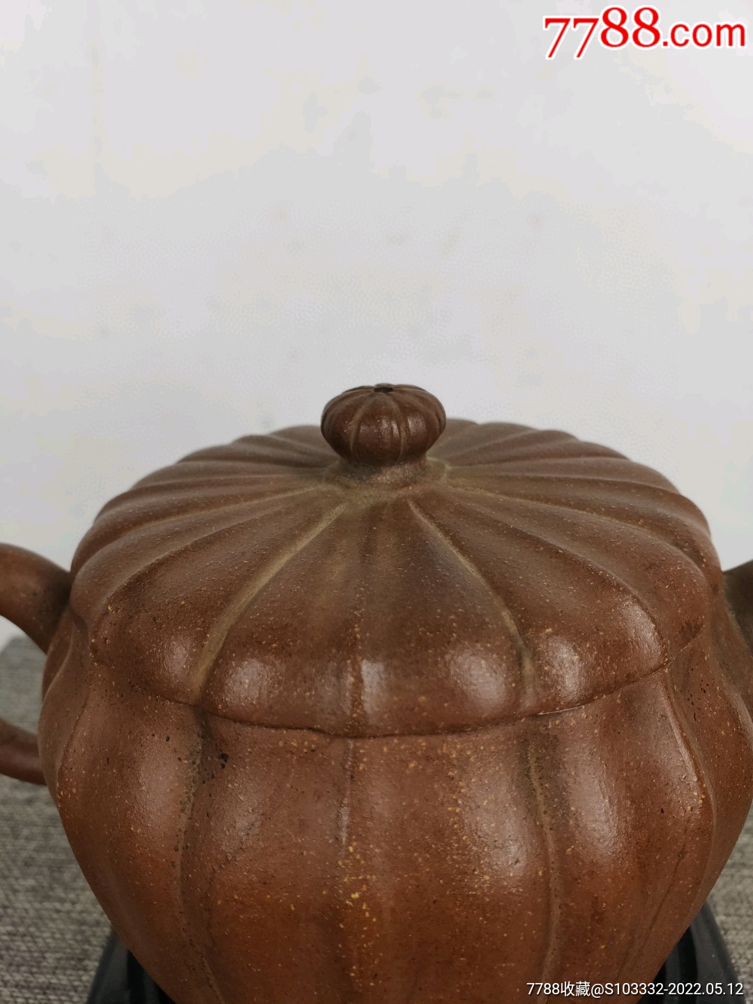 民间收到民藏明代万历己酉冬李茂林制刻字底款老紫砂壶一把保存完整十