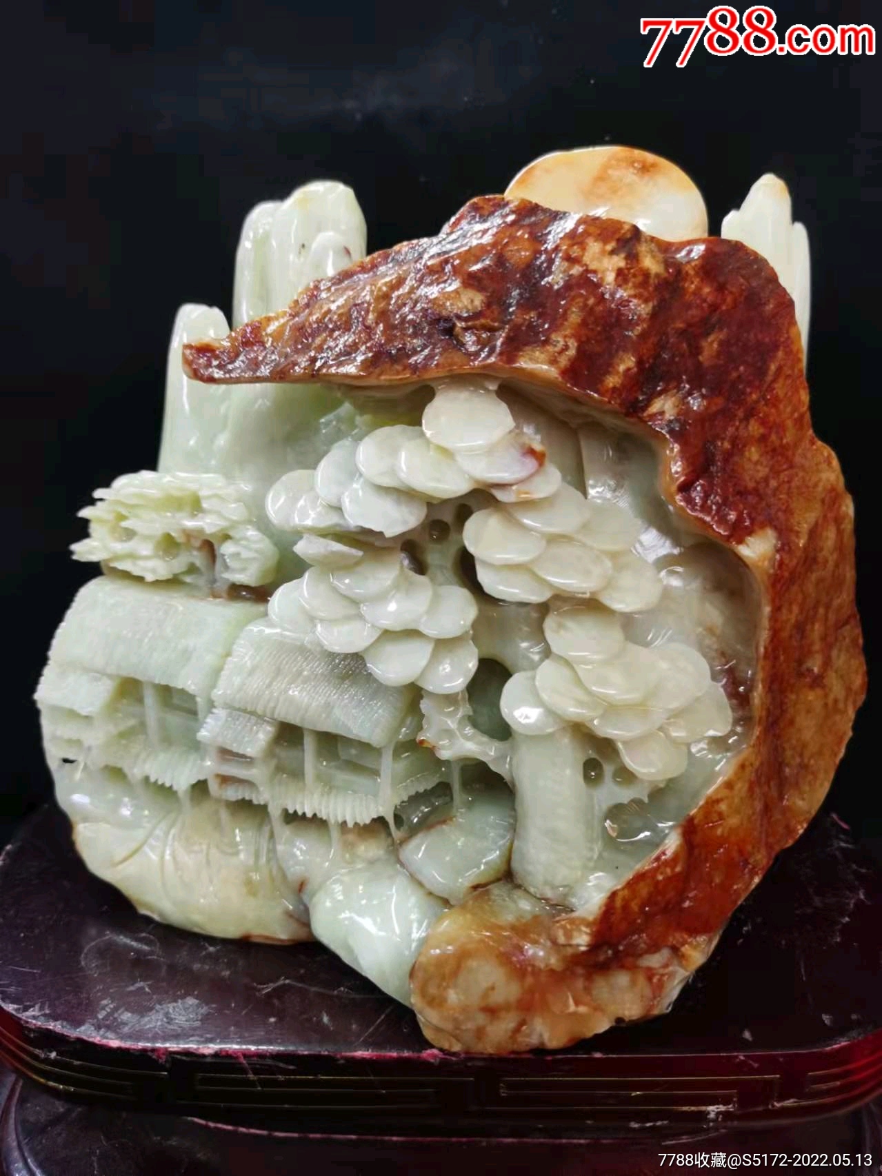 岫玉摆件_岫岩玉_第9张_7788琉璃收藏