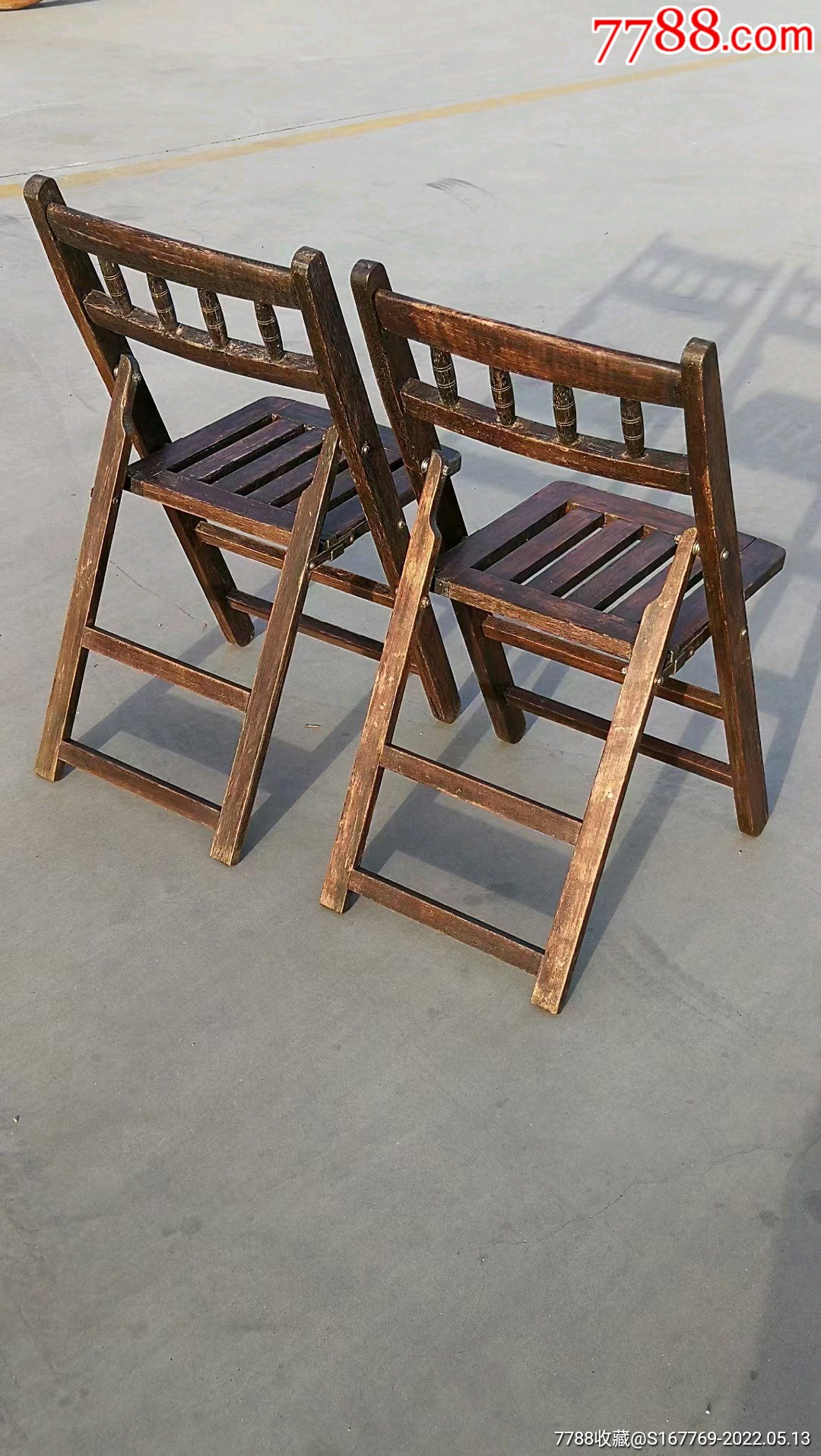 老柳桉木折叠四对走起