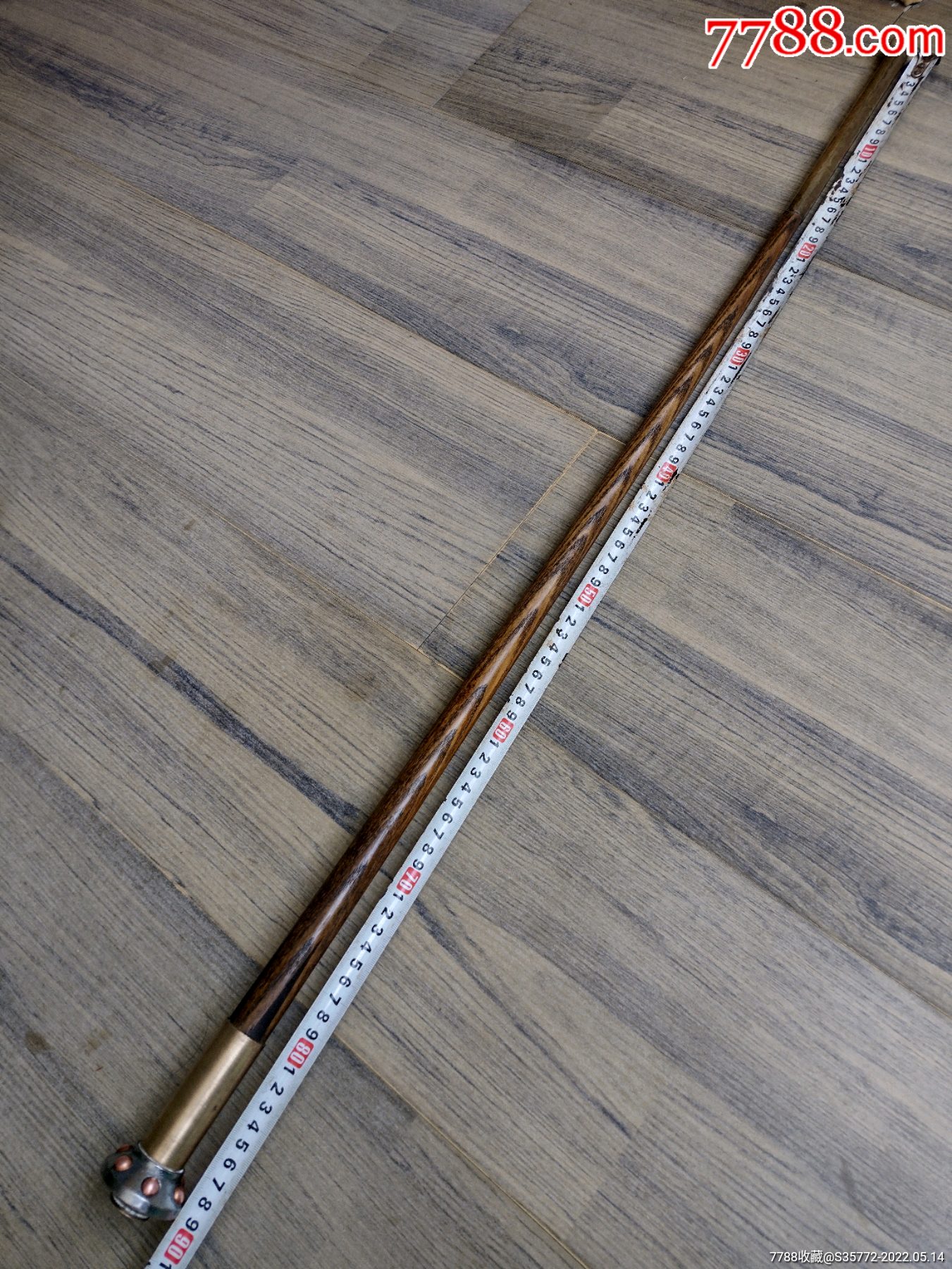 老文明棍,有点日子了-价格:999元-se87081022-木制拐杖-零售-7788徽章