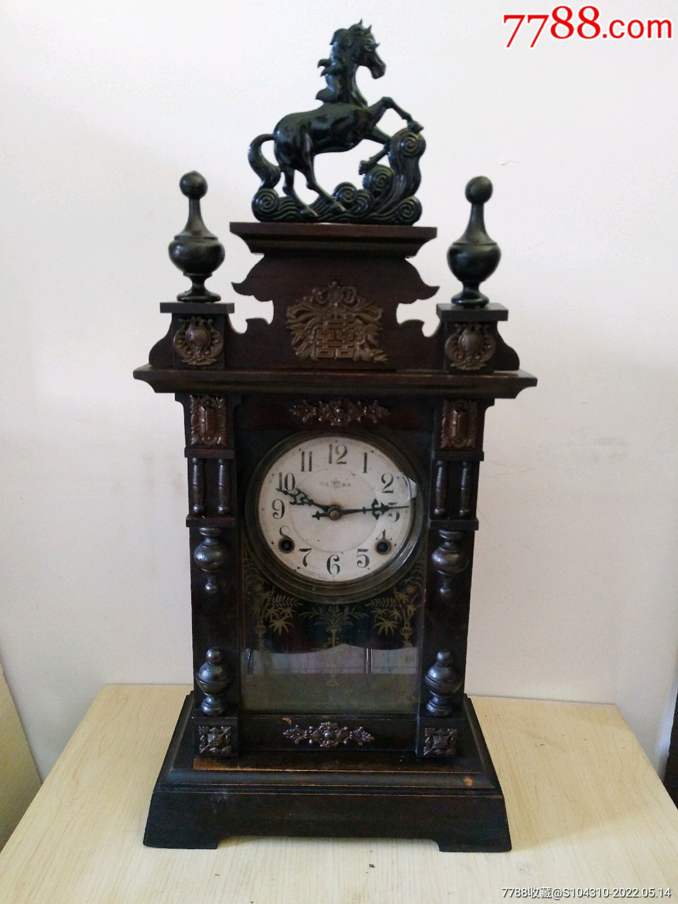 民宝字牌精品马头钟