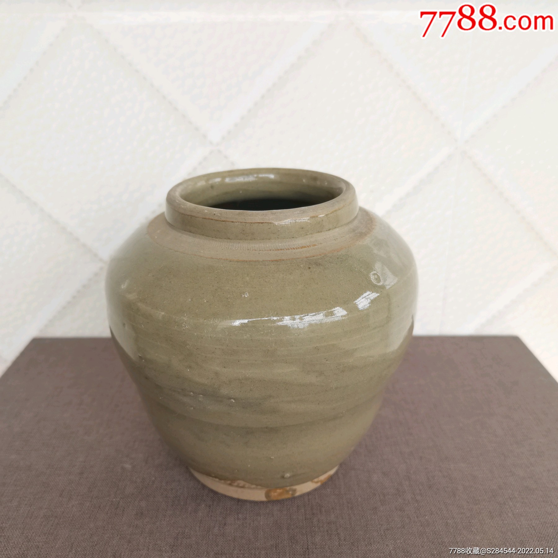 明代龙泉窑小罐_价格300元【瓷艺轩瓷器店】_第1张_7788收藏__收藏