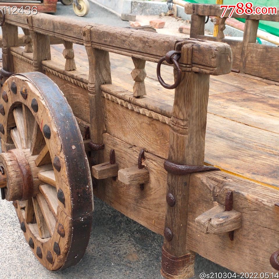 明代战车包老包真使用于民俗博物馆收藏景区展示正常使用