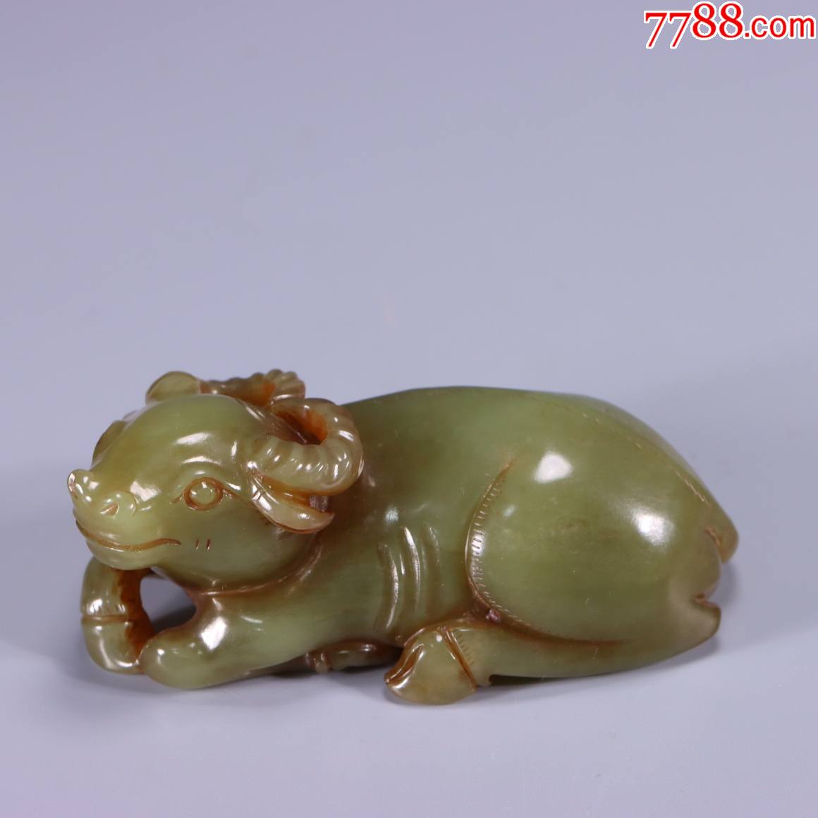 和田玉黄玉牛aa91s45f