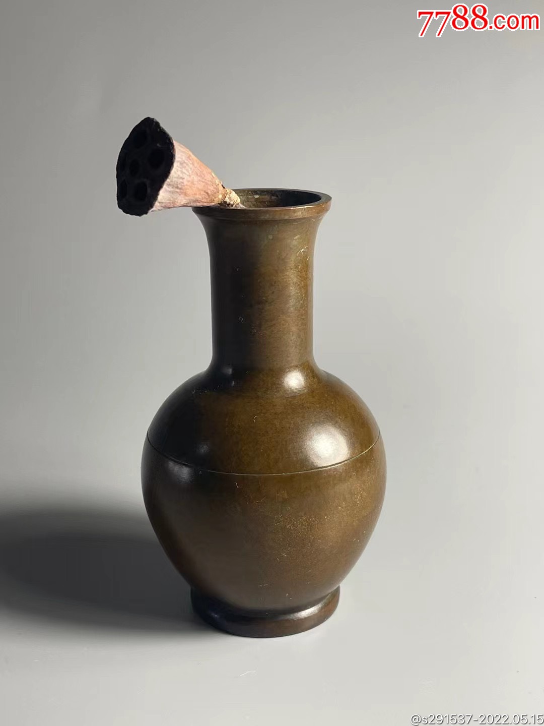 民国铜花瓶