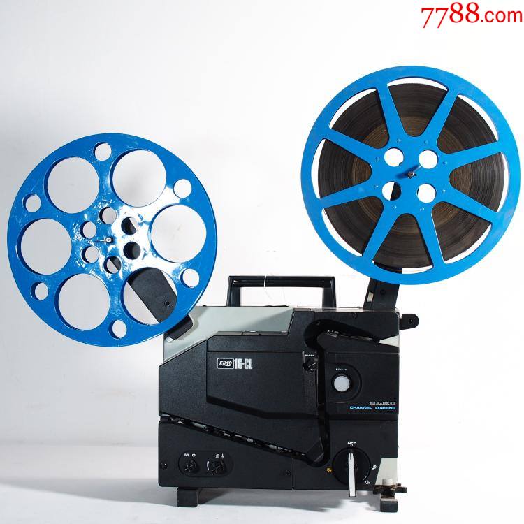 魔都洋货古董电影机爱尔莫elmo16毫米16mm老式电影放映机带木脚架