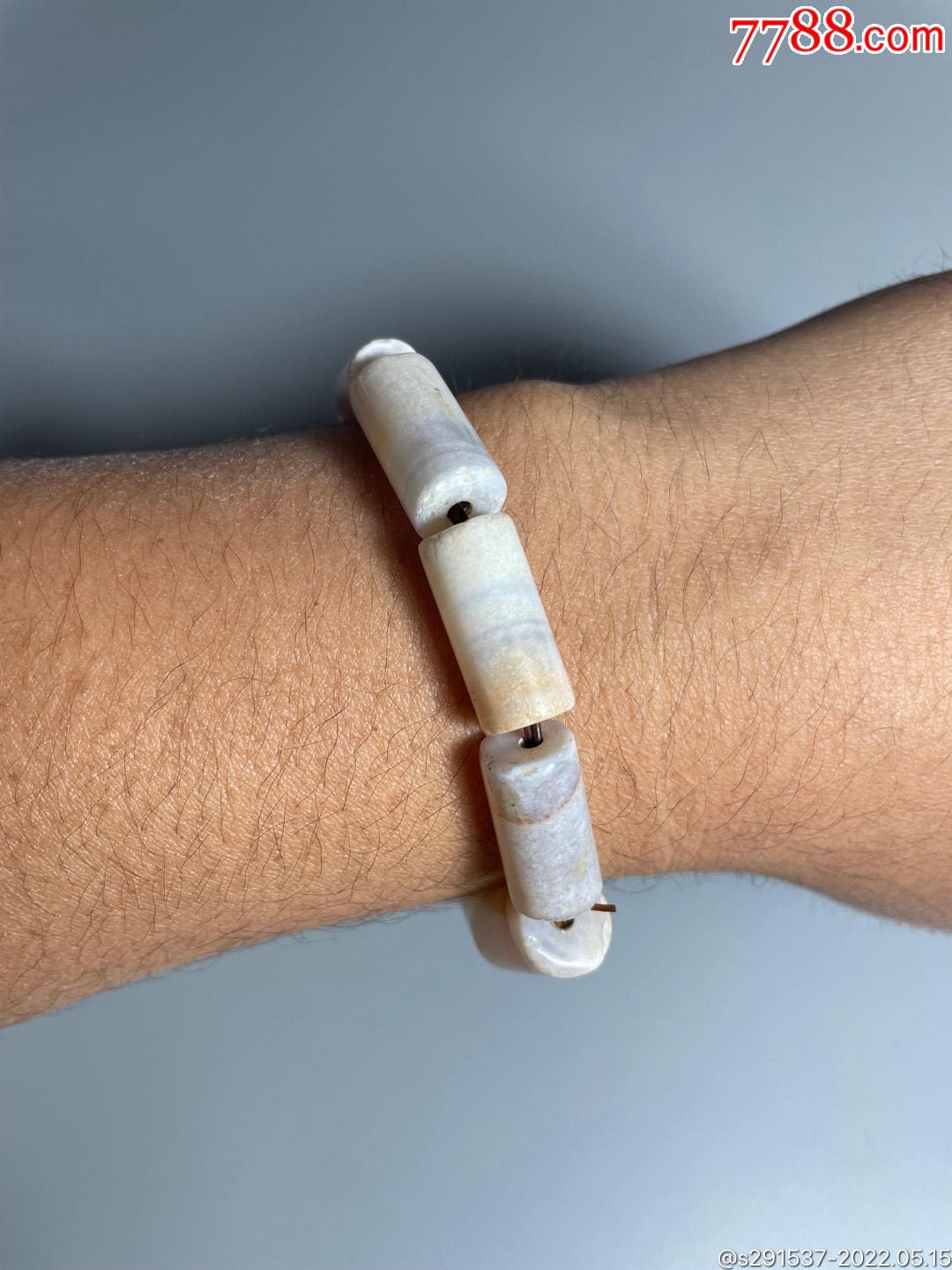 中古玛瑙管珠手串