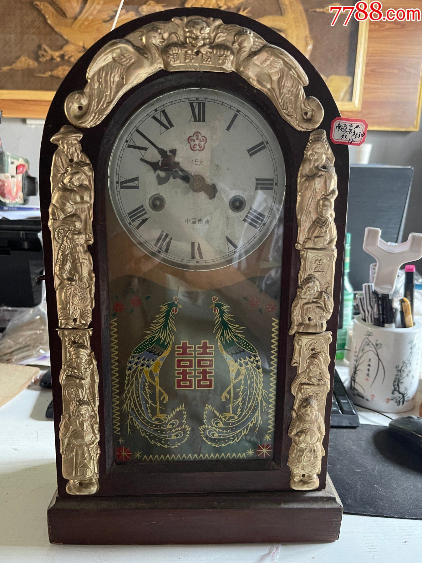 南通双喜座钟约44x265cm