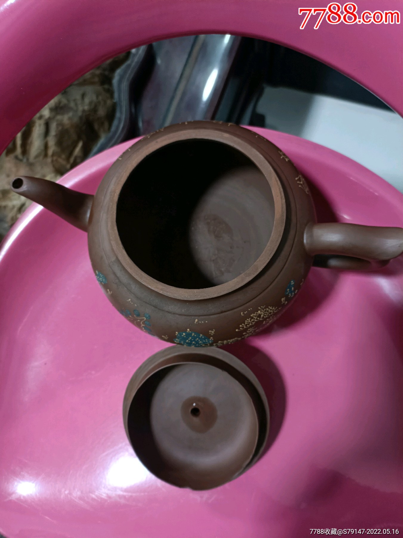 老艺人束凤英紫砂大壶