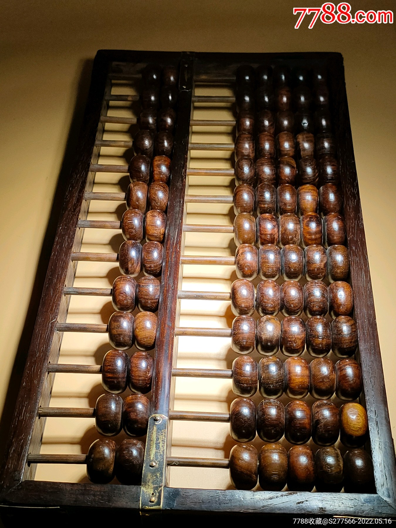 清代十三档红木算盘