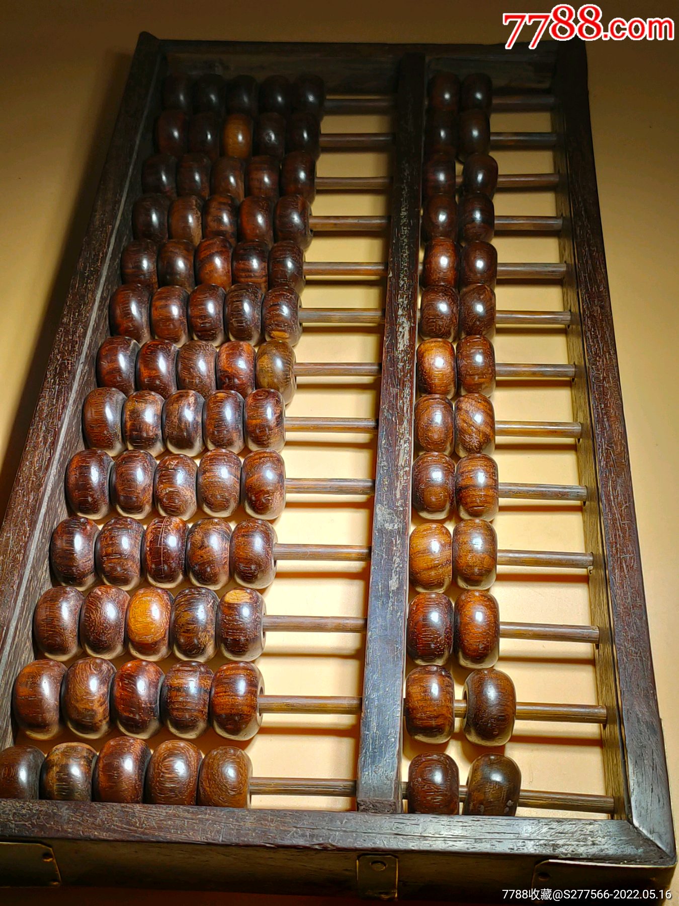 清代十三档红木算盘