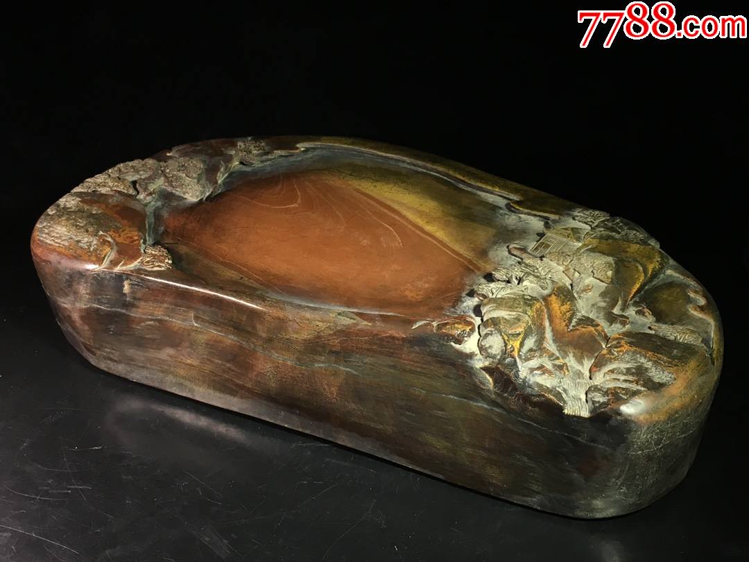 红丝砚霞光万道-价格:3800元-se87127582-端砚-零售-7788老酒收藏