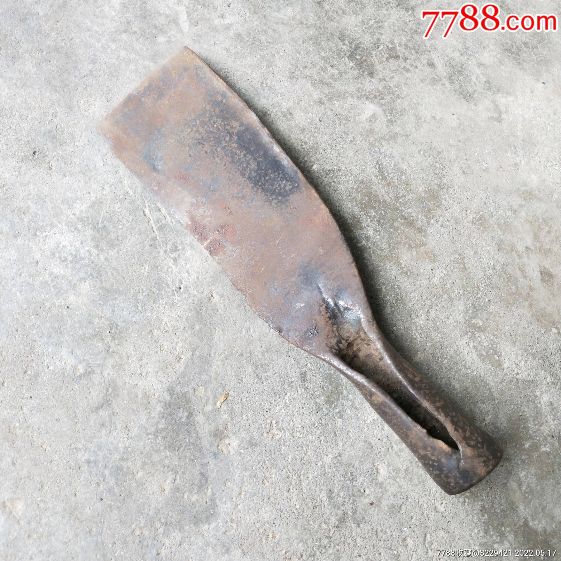 建国后锻打铁具竹制品拉丝工艺刀齿篾刀篾匠手动工具