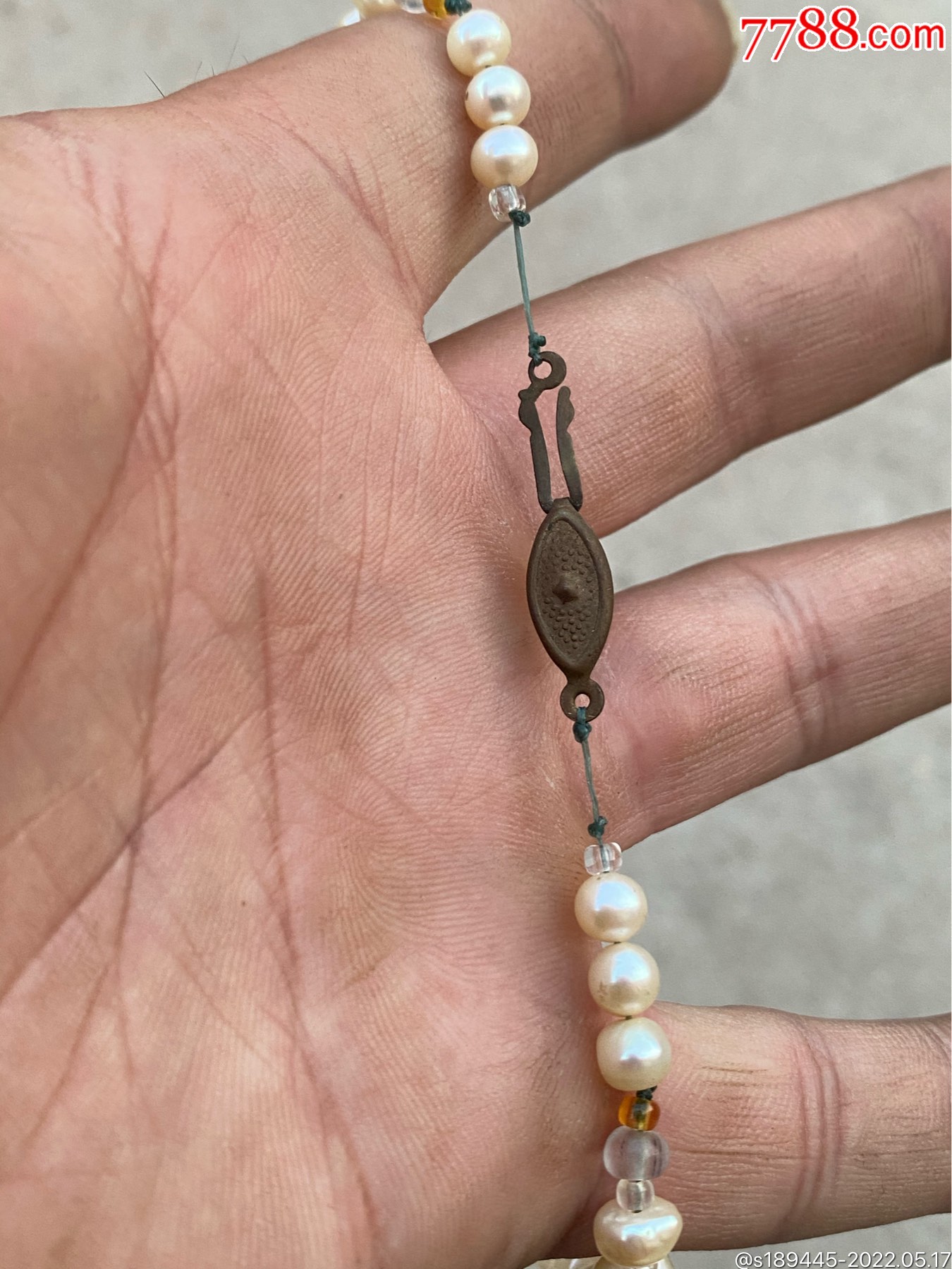 七八十年代珍珠项链品相如图保真保老不议价