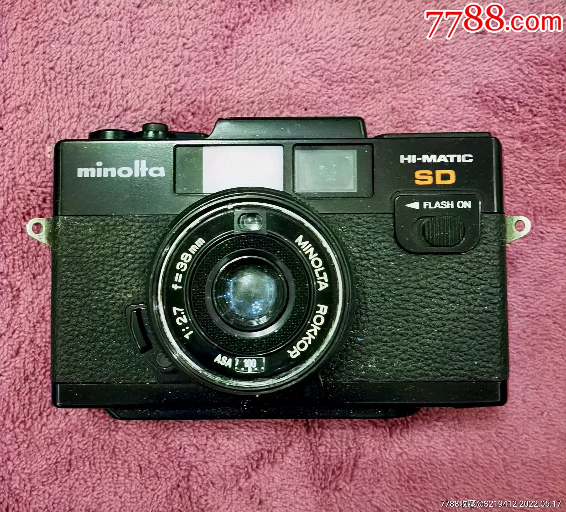 美能达himaticsd旁轴胶片相机收藏用不保证拍照