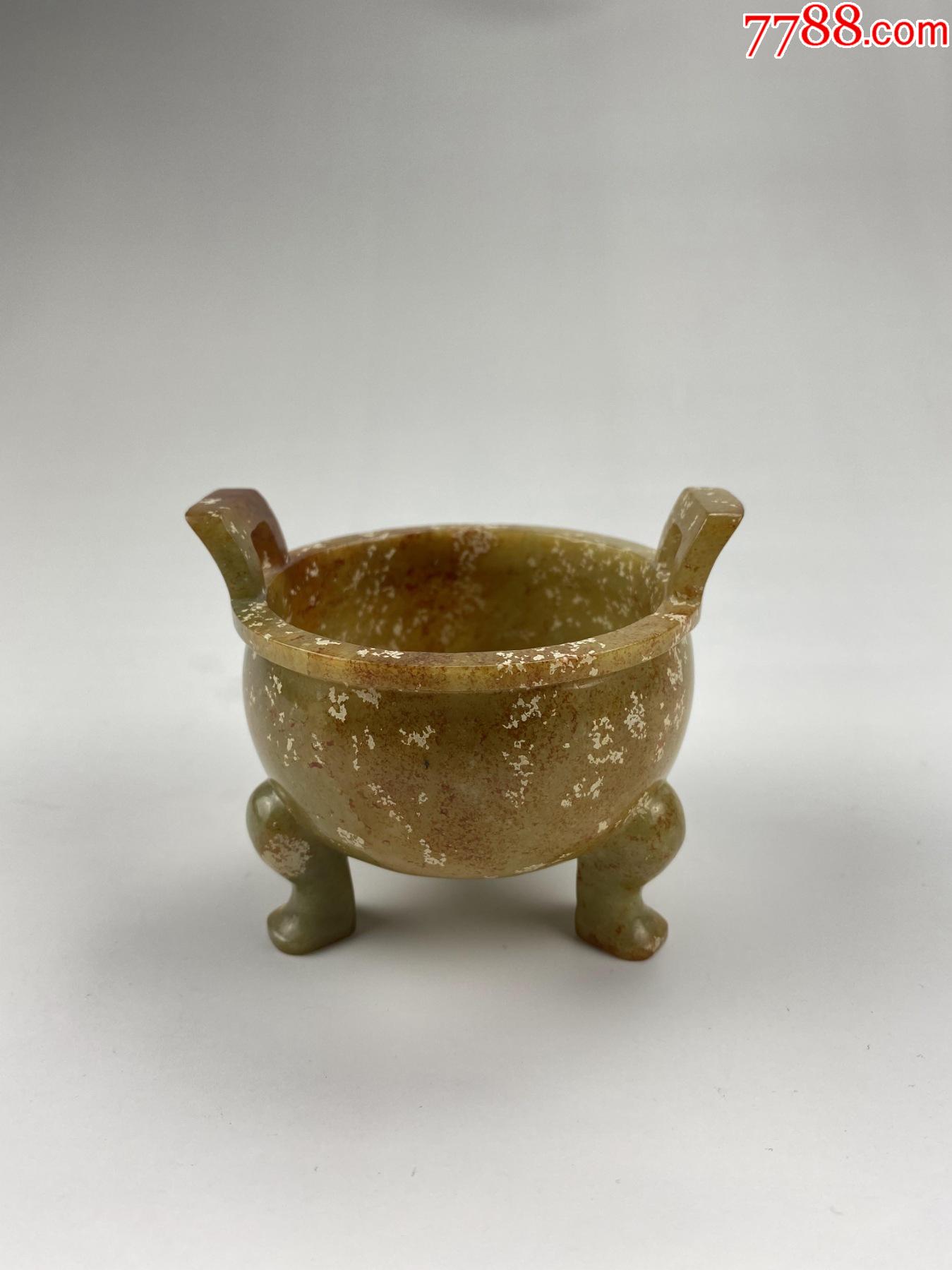 高古玉老玉古玉和田玉香炉