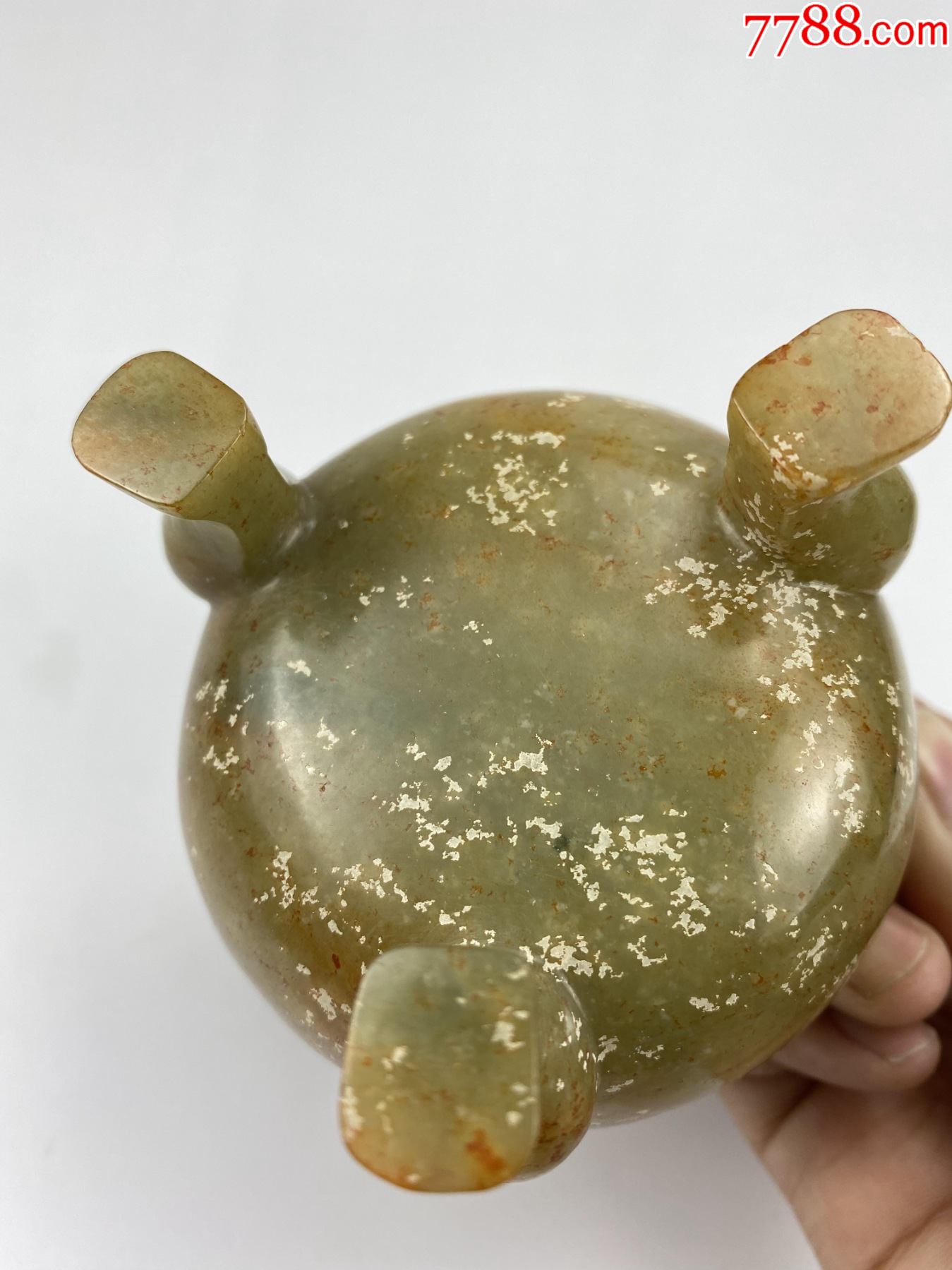 高古玉老玉古玉和田玉香炉