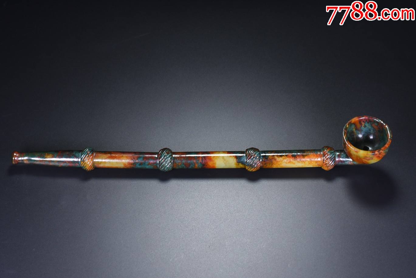 精品和田玉烟斗aa91s30f