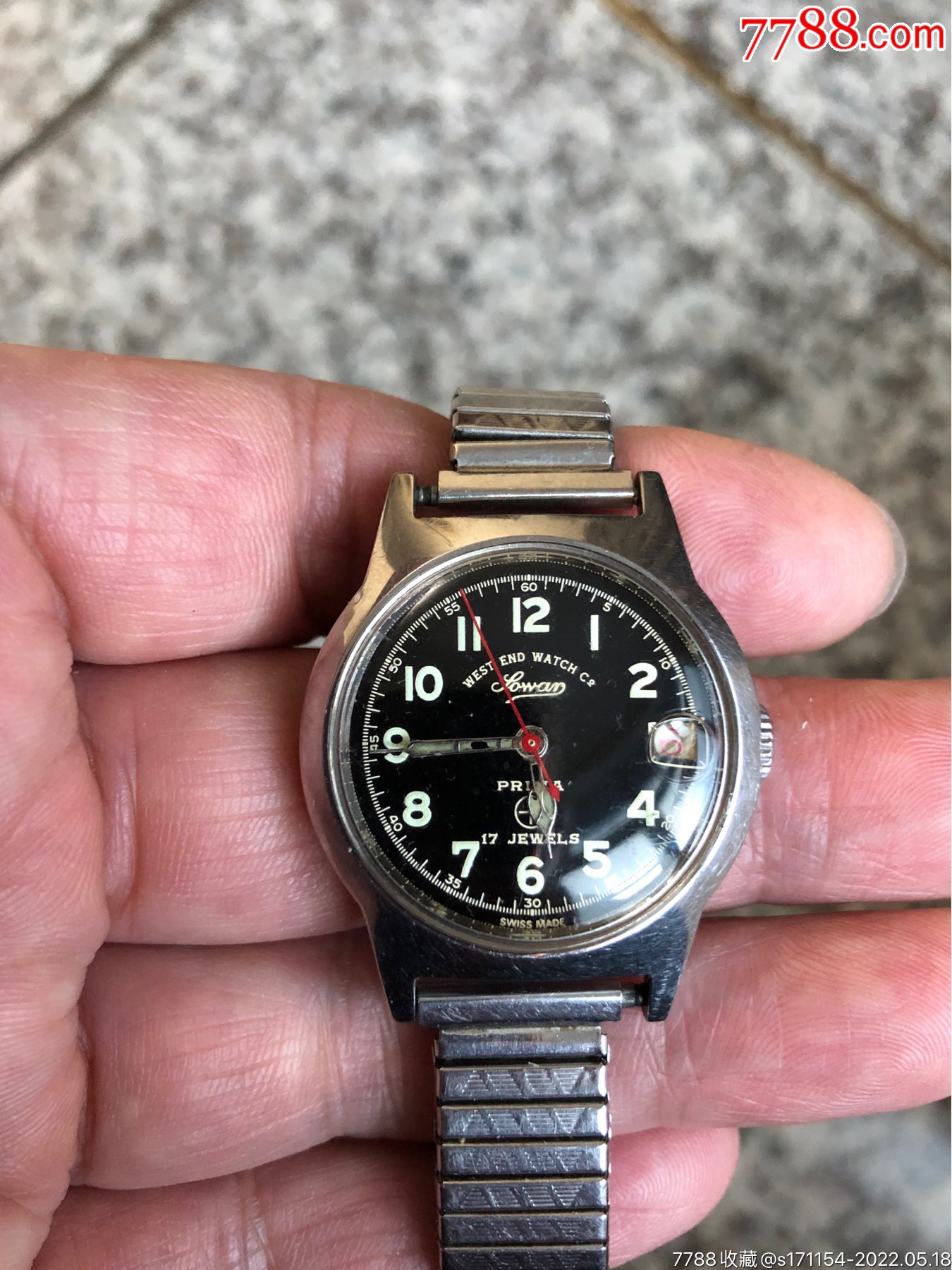 六十年代老瓦斯针手表