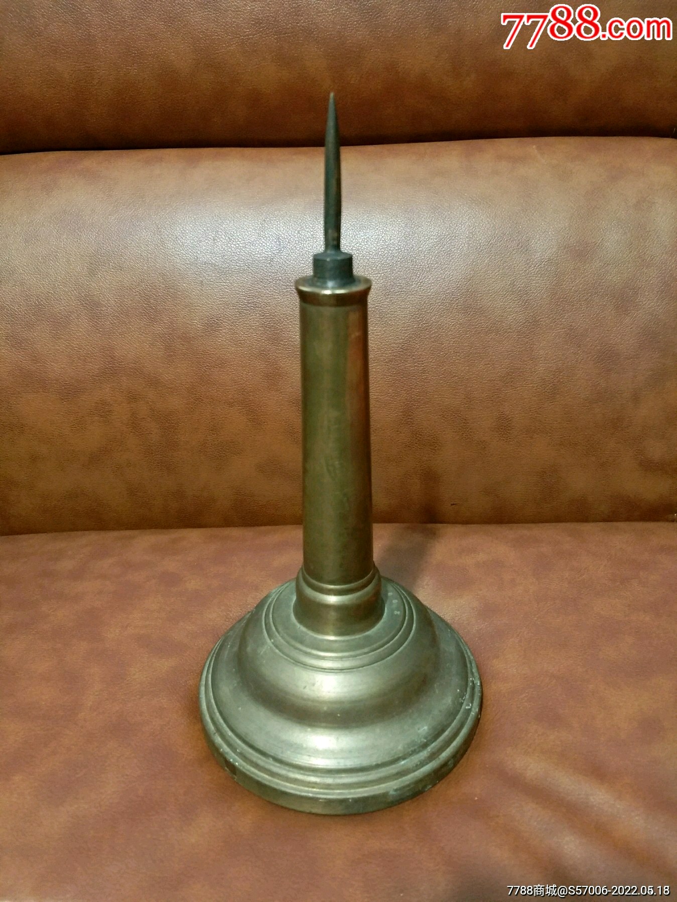 特厚重老铜烛台包快递