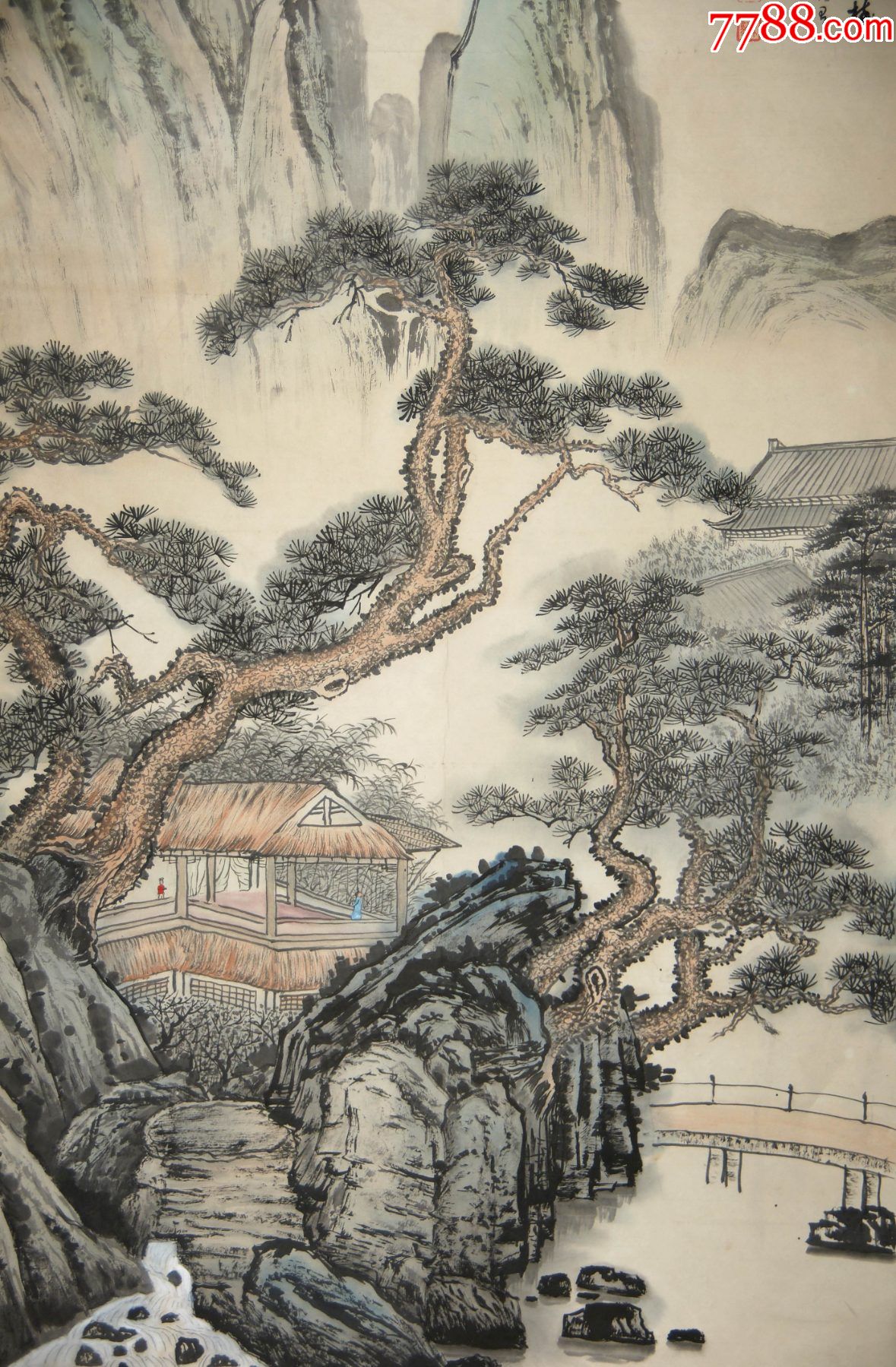 马骀清未民初著名画家美术理论家和教育家山水