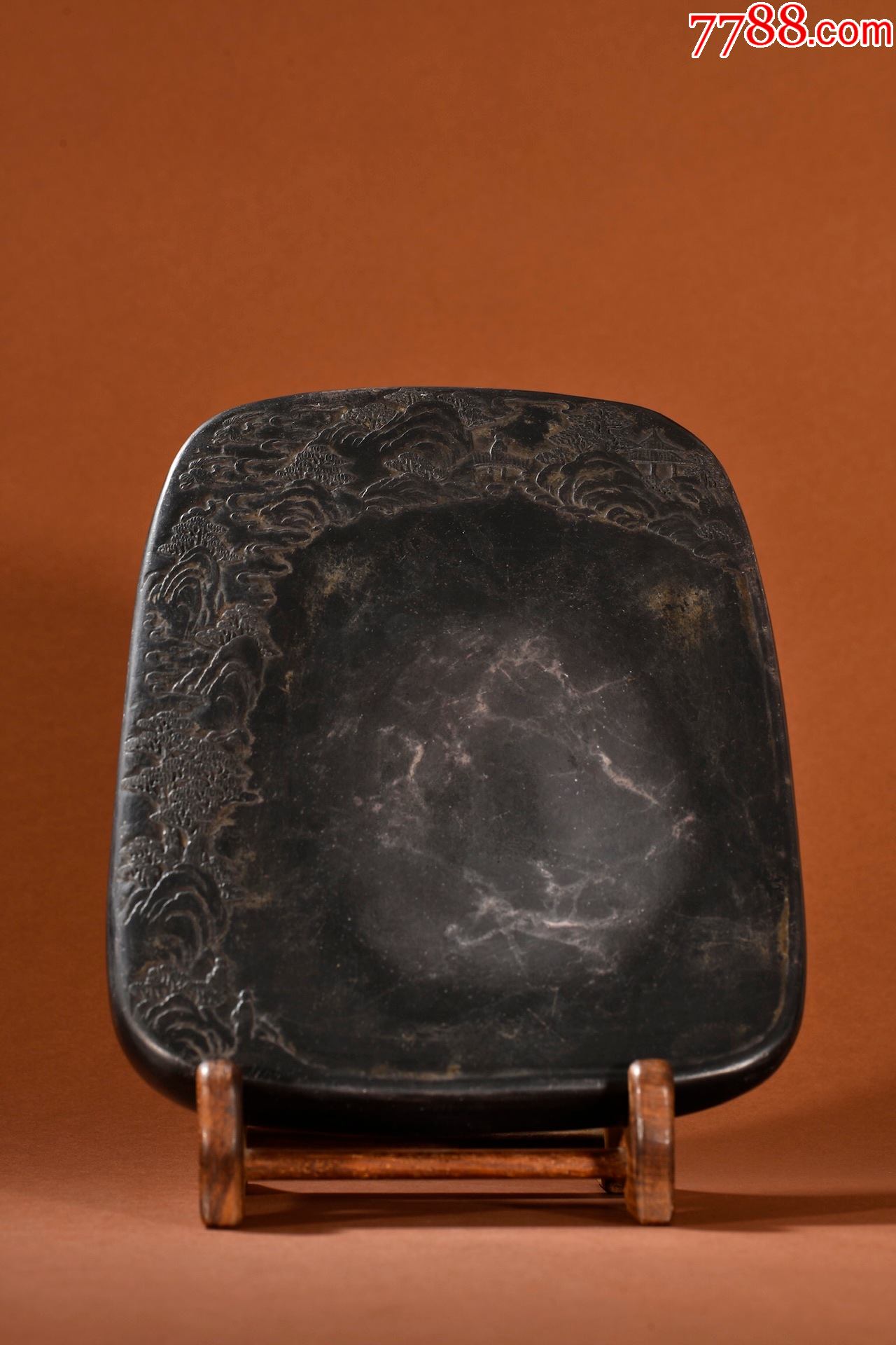 端石山水意境文房端砚