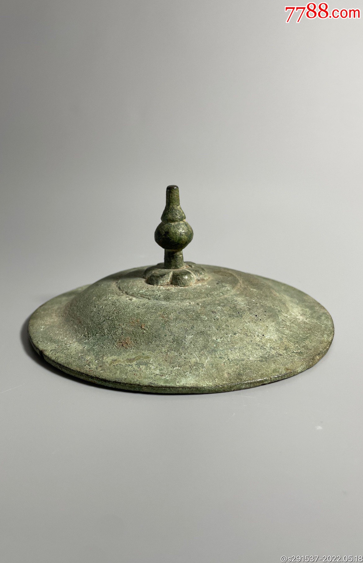 宋辽佛教题材青铜盖