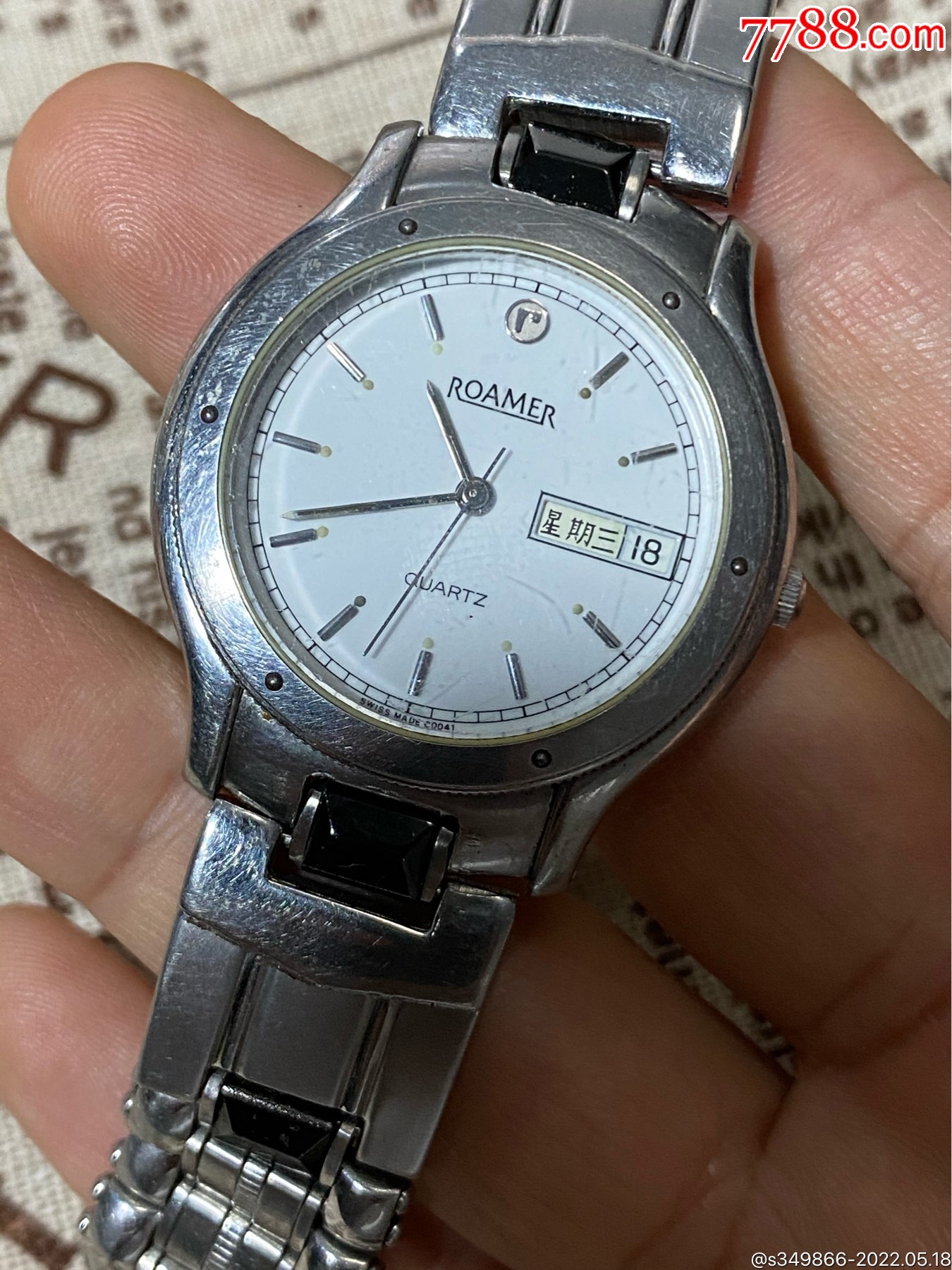 瑞士roamer罗马手表瑞士制造石英表男表