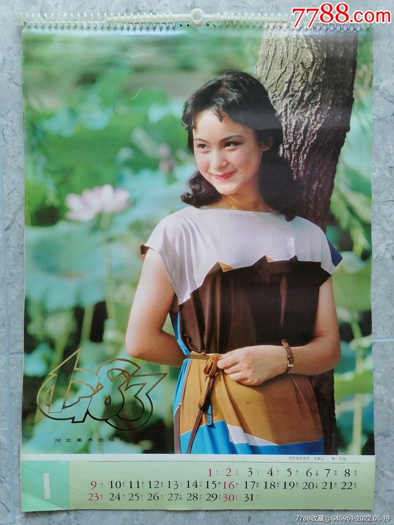 1983年明星挂历12张全