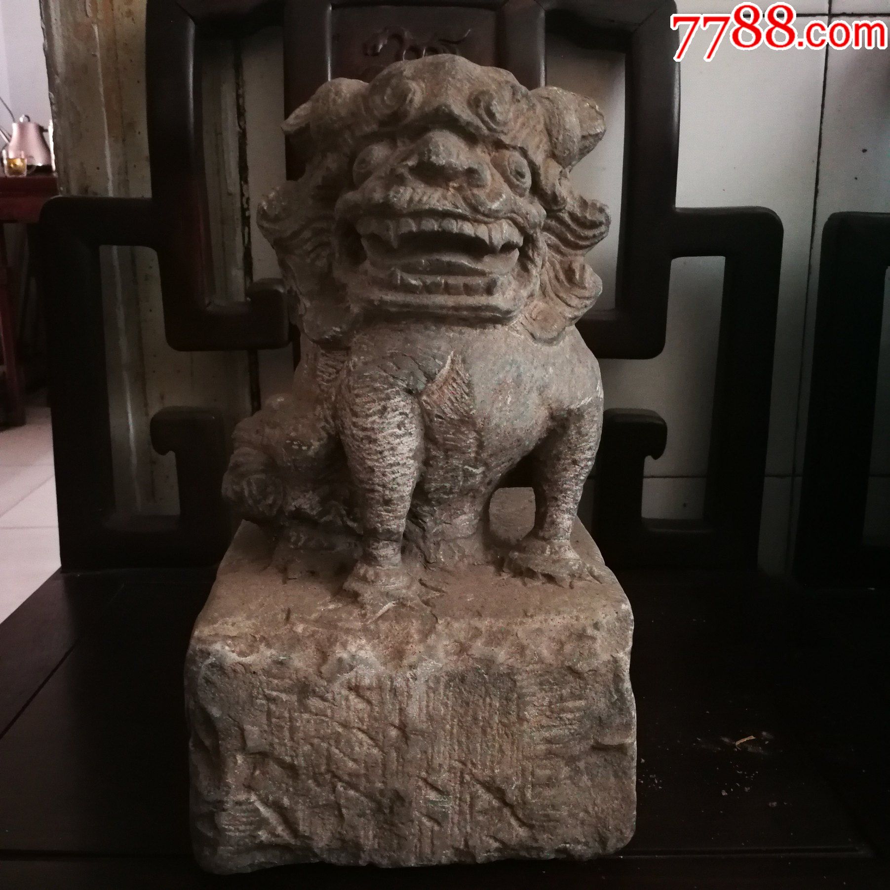 青石狮子摆件_价格2800元_第1张_7788收藏__收藏热线
