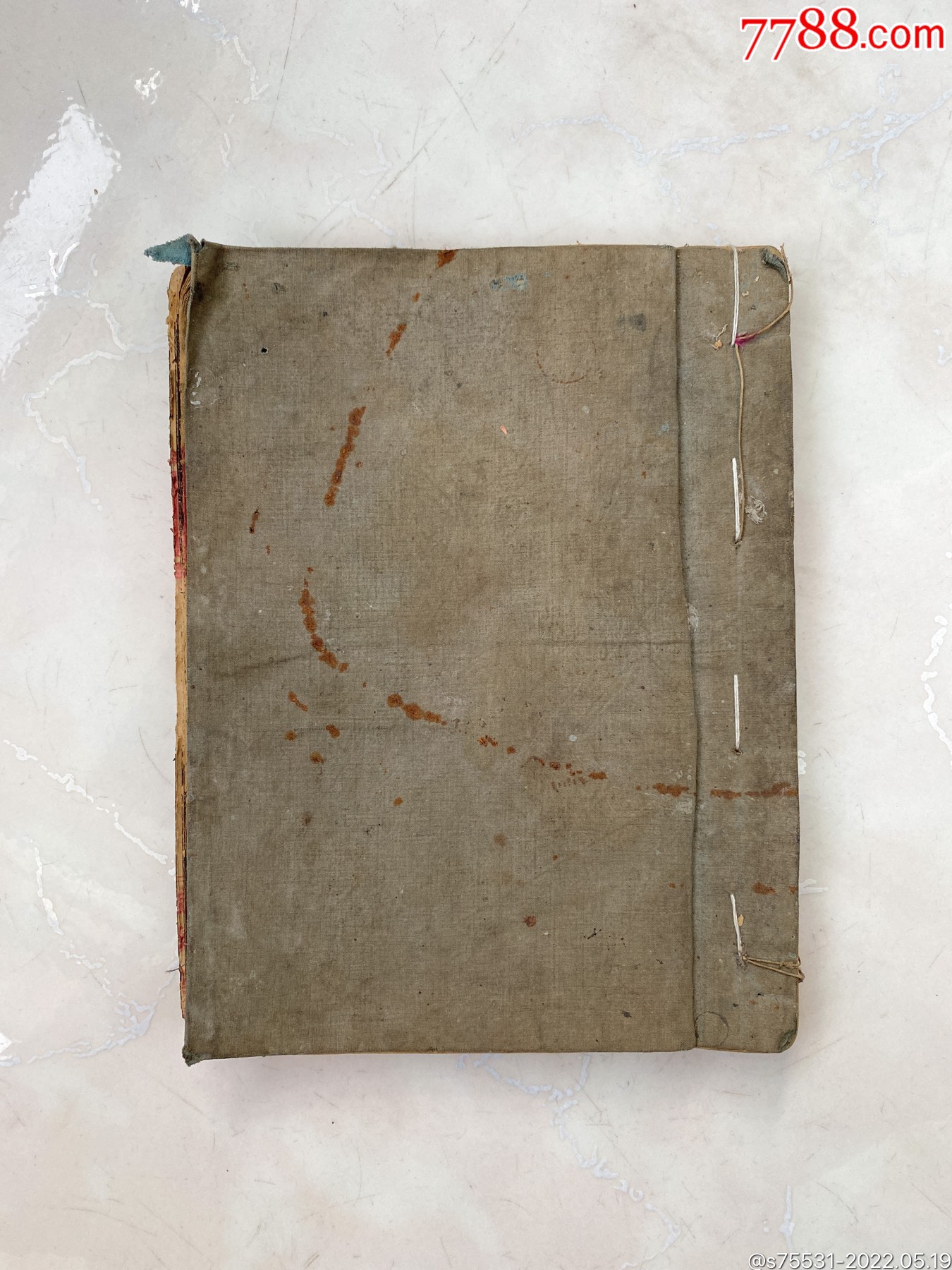 民国时期来往账手写老账本子民俗老物件-账本/账册-7788普洱