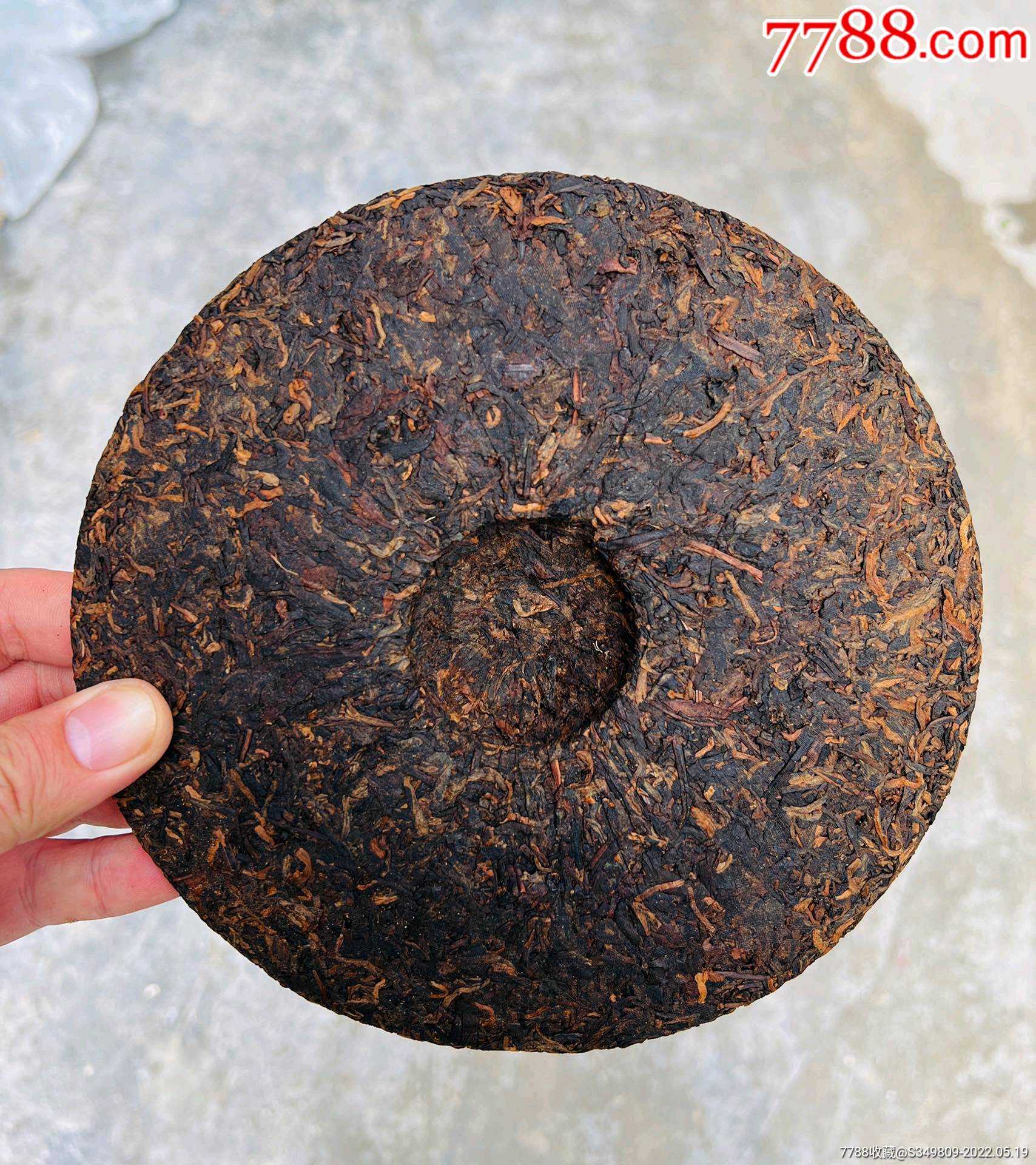 2007年金帆牌熟茶普洱熟普357g