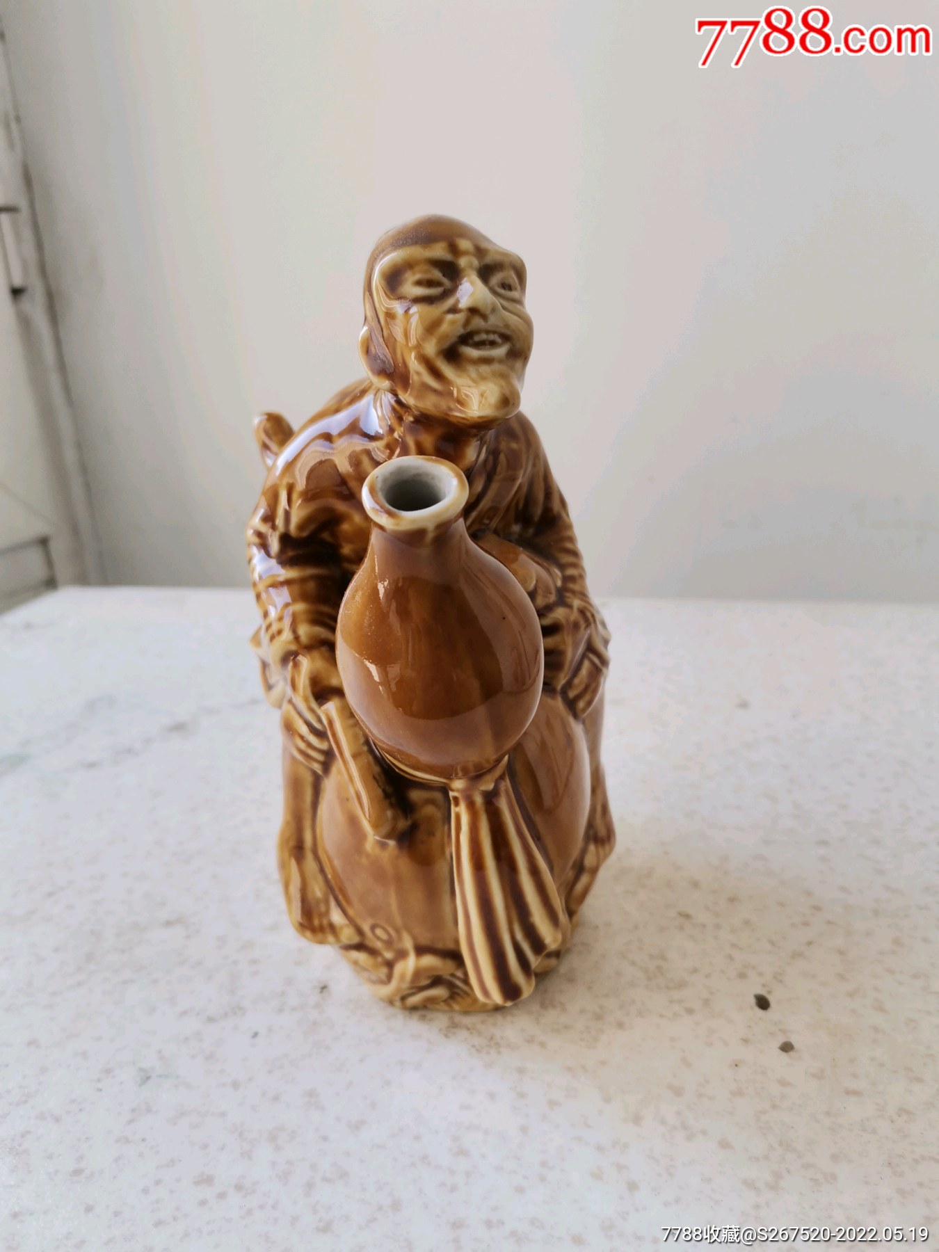 酒翁骑葫芦倒流壶