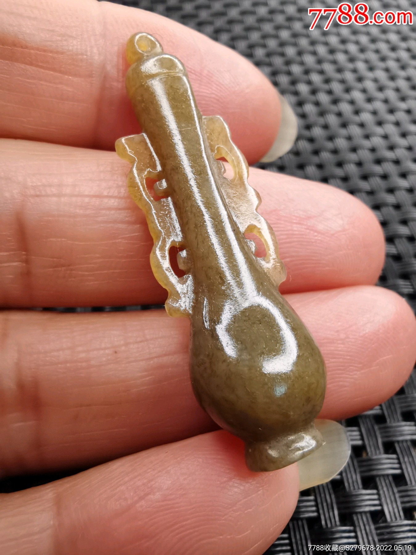 和田玉糖玉双耳平安瓶_价格88元_第1张_7788收藏__收藏热线