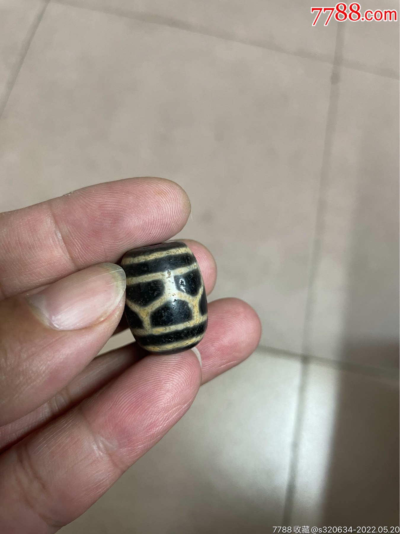 老天珠_翡翠/缅甸玉_图片价格_收藏鉴定_7788钱币网