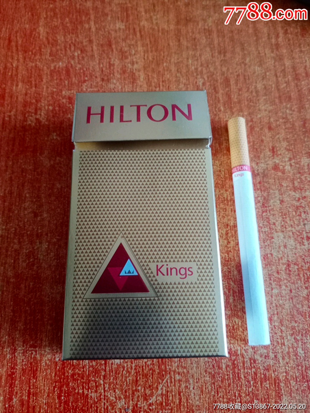 老款希尔顿香烟图片