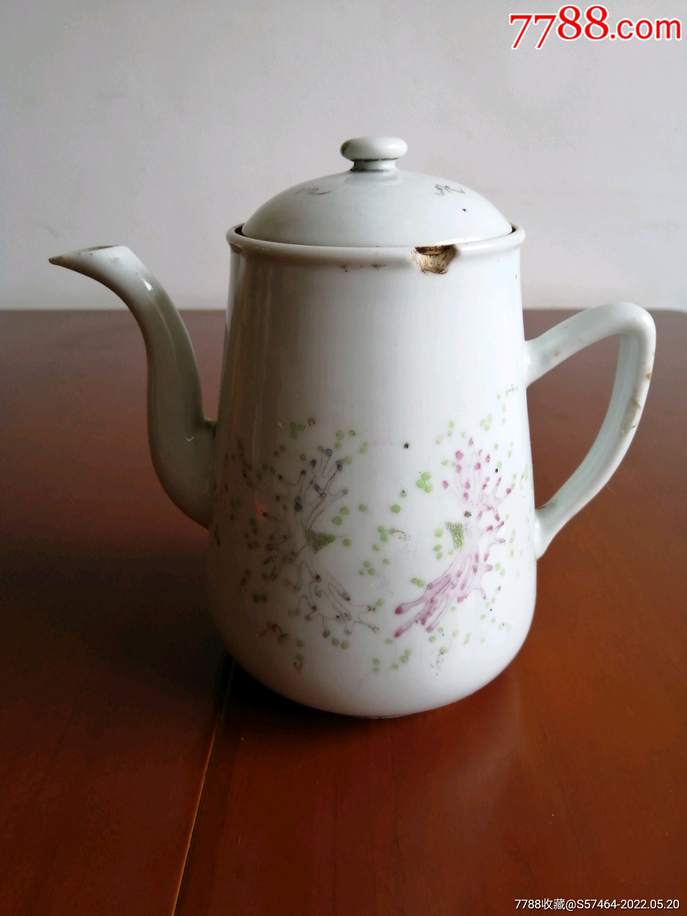 少见民国定制茶壶