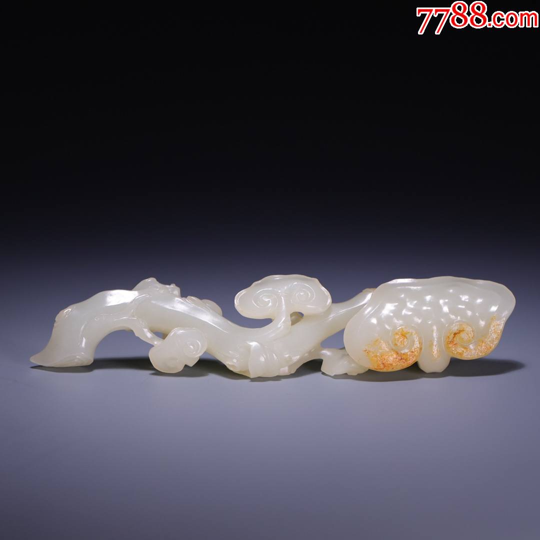 和田玉灵芝如意aa91s55f