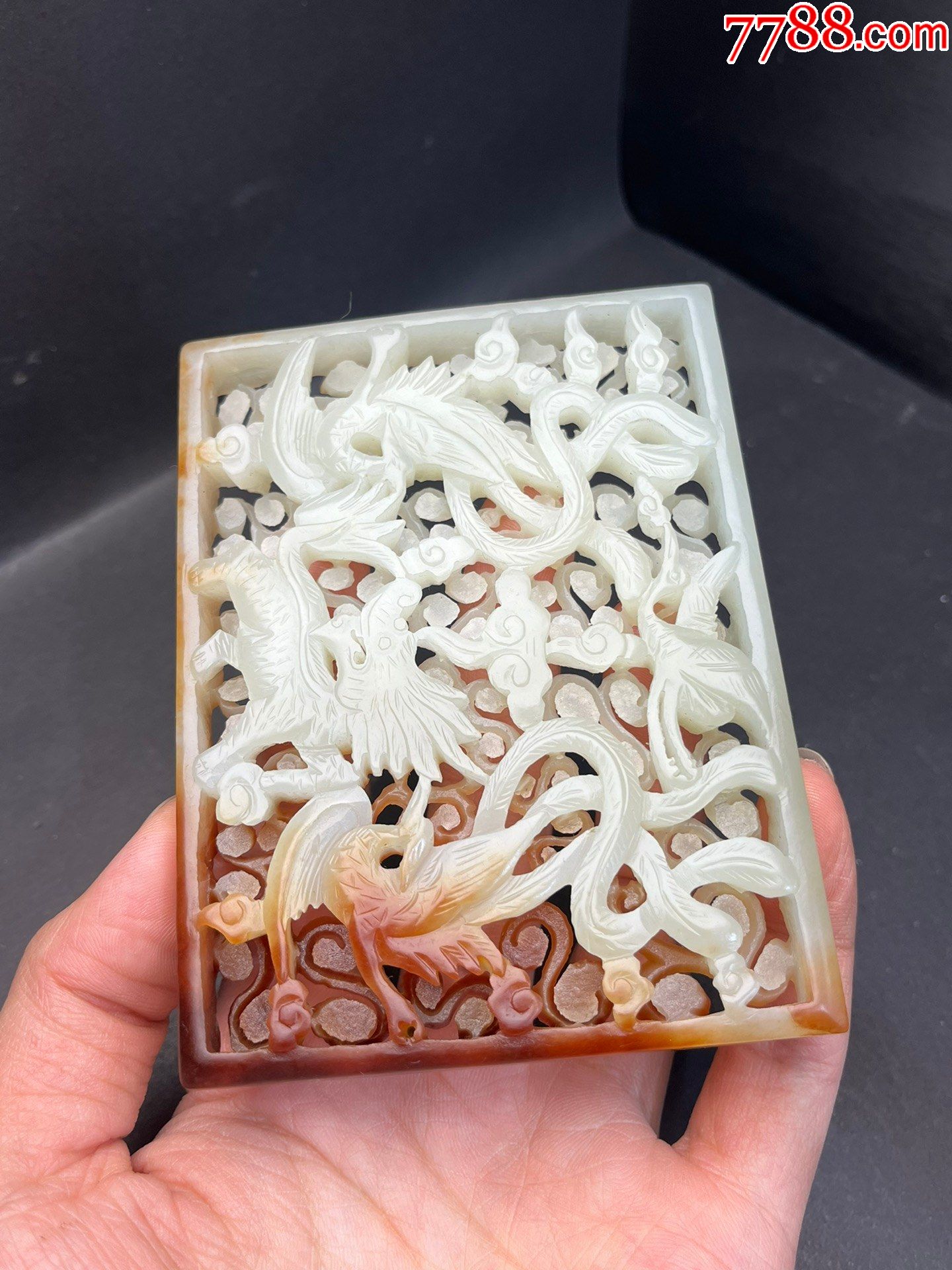 旧藏和田玉辽金玉佩aa91s40f