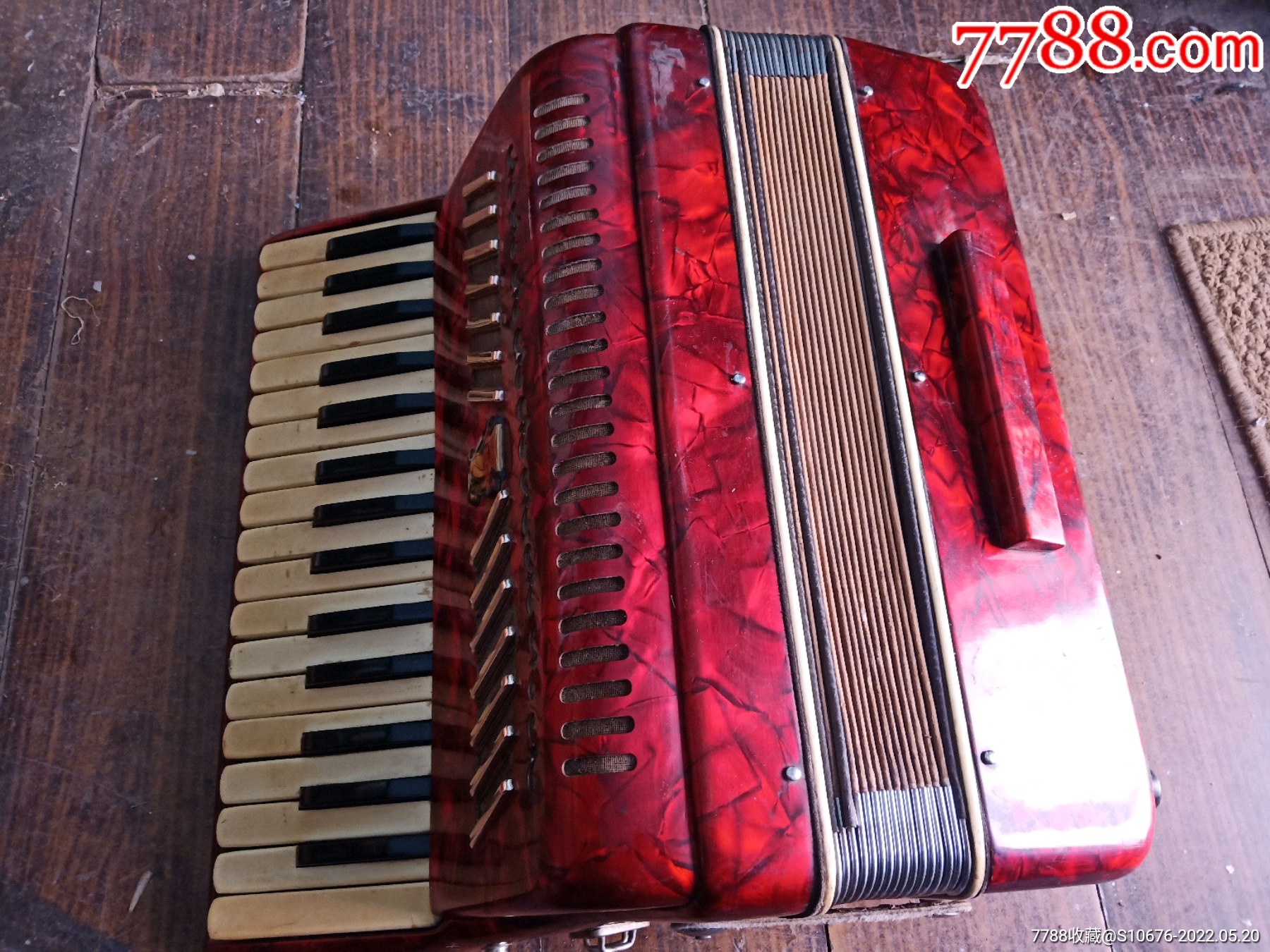 少见鹦鹉牌无贝斯手风琴
