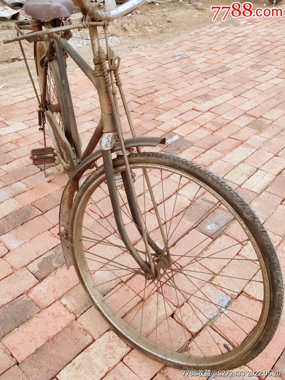 老款大金鹿牌自行车图片