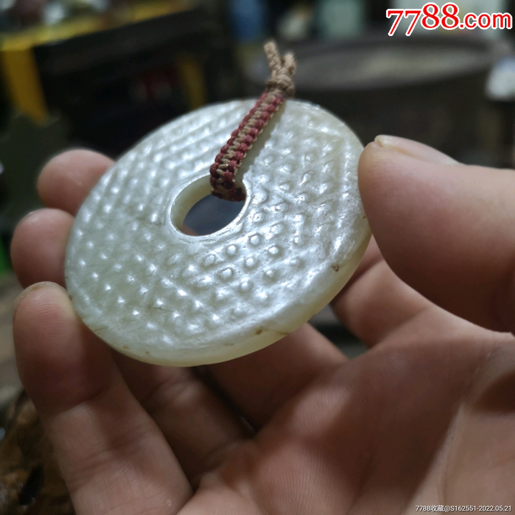 老和田玉壁_价格6500元_第1张_7788收藏__收藏热线