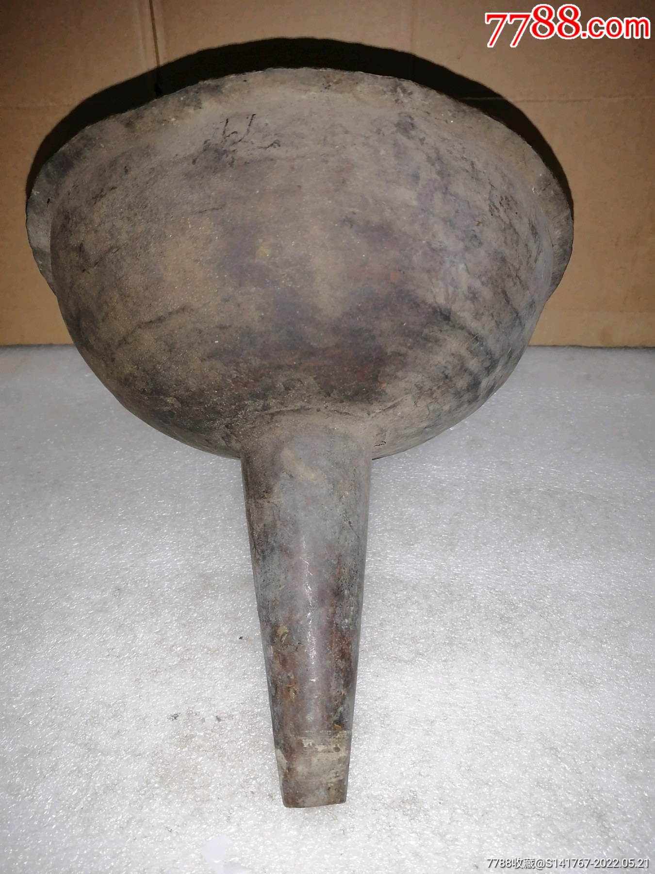 清代特大铜漏斗_价格300元_第1张_7788收藏__收藏热线